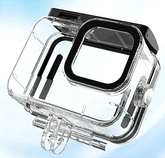 Защитный подводный аквабокс чехол кейс для экшн камеры GoPro Hero 9 / 10 / 11 / 12 - изображение 8