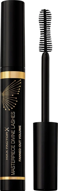 Тушь для ресниц Max Factor Masterpiece Divine Lashes Fanned-Out Volume 001 Rich Black 8 мл (3616305729699) - Фото 1 Тушь для ресниц Max Factor Masterpiece Divine Lashes Fanned-Out Volume 001 Rich Black 8 мл (3616305729699) - изображение 1