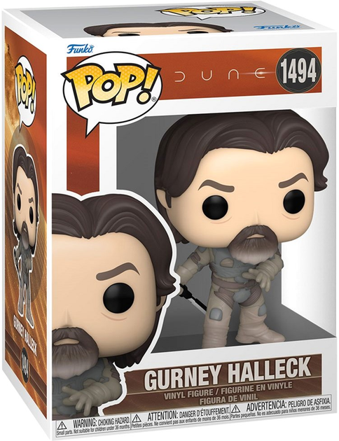 Фігурка Funko POP Movies: Dune 2 - Gurney Halleck (5908305247005) - зображення 1