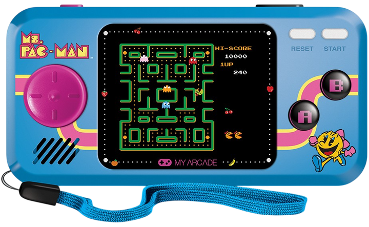 Ретро консоль My Arcade Pocket Player MS Pacman 3 гри DGUN-3242 (845620032426) - зображення 1