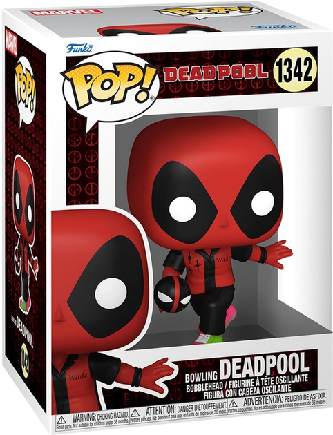 Figurka Funko POP Marvel: Deadpool - Bowling (5908305247203) - obraz 1