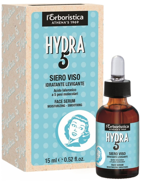 Serum nawilżające do twarzy L'Erboristica Vintage Hydra 15 ml (8002842168087) - obraz 1