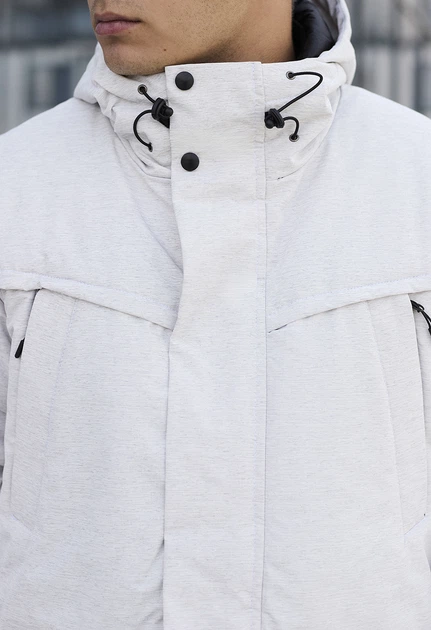 Зимова парка Staff st light gray melange XS - изображение 6