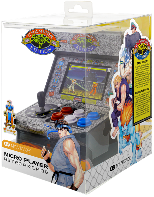 Міні-автомат для ігор My Arcade Micro Player Street Fighter 2 DGUN-3283 (845620032839) - зображення 4
