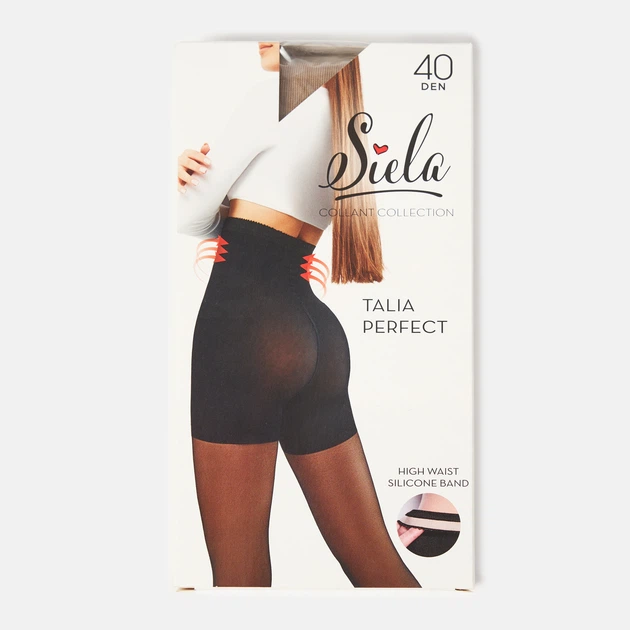 Колготы 40 Den женские Siela Talia Perfect 2 р Бежевые (4823116901940) - Фото 4 Колготы 40 Den женские Siela Talia Perfect 2 р Бежевые (4823116901940) - изображение 4