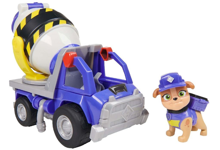 Zestaw do gry Spin Master Psi Patrol Betoniarka Rubble i jego ekipa (0778988456958) - obraz 3