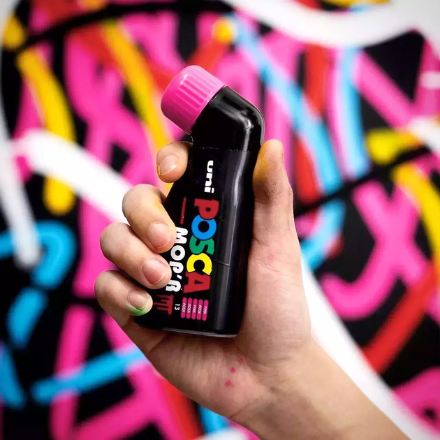 Набір маркерів Uni Posca Mop'R 8 шт (4902778285671) - зображення 2