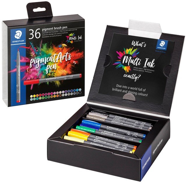 Zestaw markerów Staedtler Pigment Arts 36 szt (4007817096932) - obraz 2