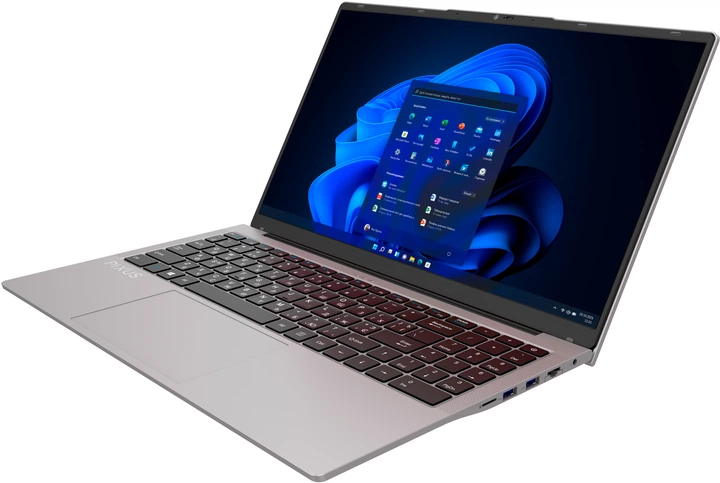 Ноутбук Pixus Link Grey / Intel Processor N100 / RAM 8 ГБ / SSD