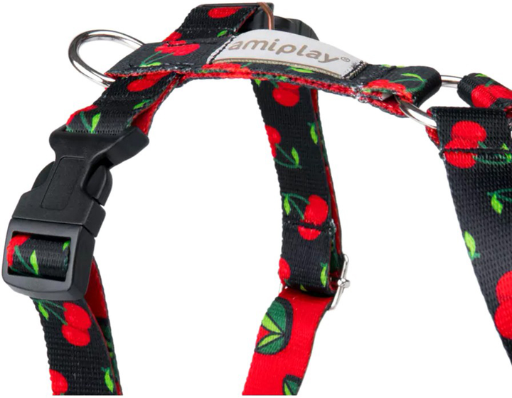 Szelki regulowane dla psa Amiplay BeHappy Guard XL Cherry (5907563282780) - obraz 3