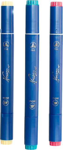 Набір маркерів Nassau Fine Art двосторонній 168 шт (8715427105918) - зображення 5