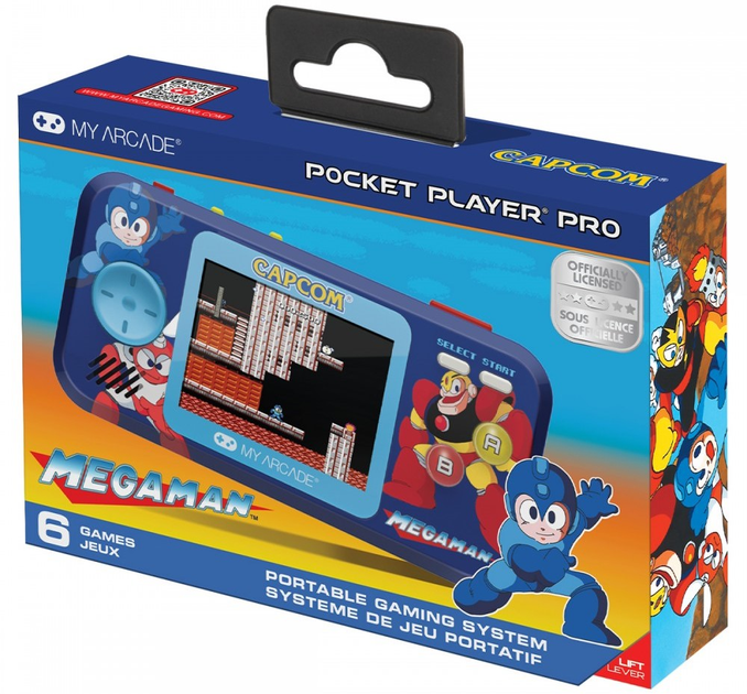 Retro konsola My Arcade Pocket Player Pro Mega Man DGUNL-4191 (845620041916) - obraz 3