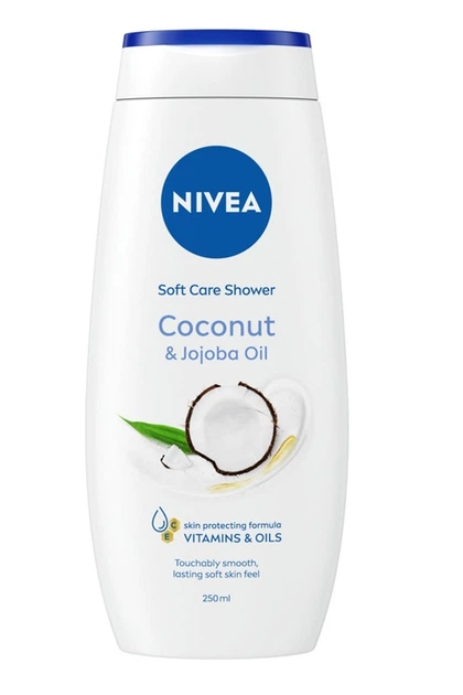 Крем-гель для душа Nivea Кокос с экстрактом кокоса и маслом жожоба 250 мл (4005900192783) - Фото 1 Крем-гель для душа Nivea Кокос с экстрактом кокоса и маслом жожоба 250 мл (4005900192783) - изображение 1