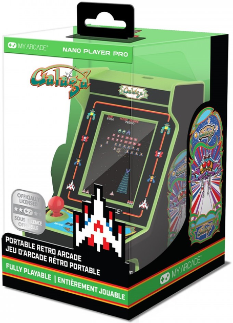Mini automat do gier My Arcade Nano Player Galaga DGUNL-4197 (845620041978) - obraz 3