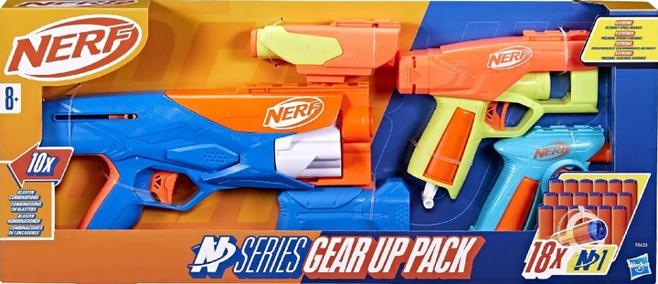 Zestaw blasterów Hasbro Nerf N Series + strzałki F8633 (5010996209429) - obraz 1