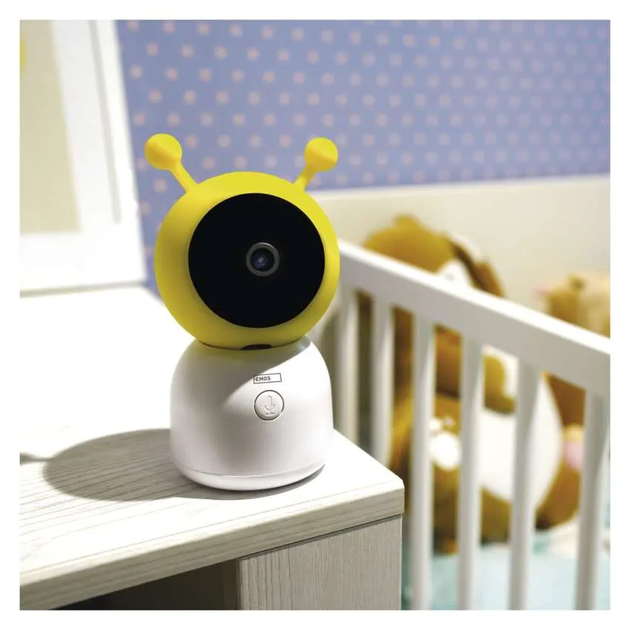 Умная поворотная радионяня Emos с экраном и Wi-Fi (H4052) - изображение 4