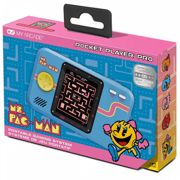 Retro konsola My Arcade Pocket Player Pro MS Pacman DGUNL-7010 (845620070107) - obraz 3