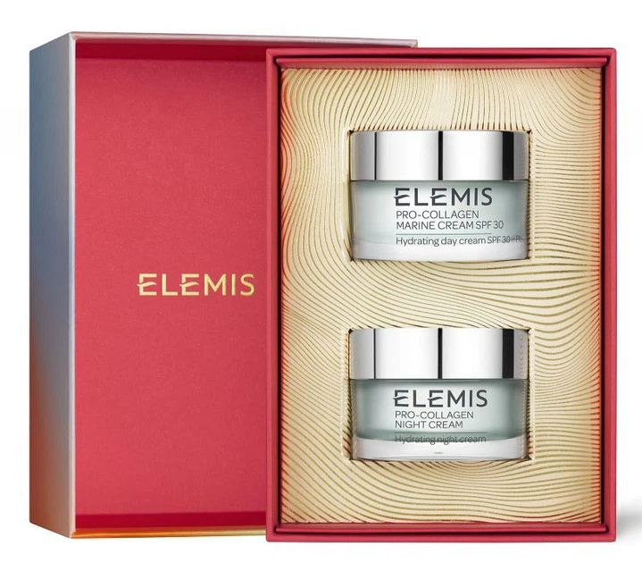 Набір косметики для догляду Elemis The Pro-Collagen Classics Денний крем 50 мл + Нічний крем 50 мл (641628892013) - зображення 3