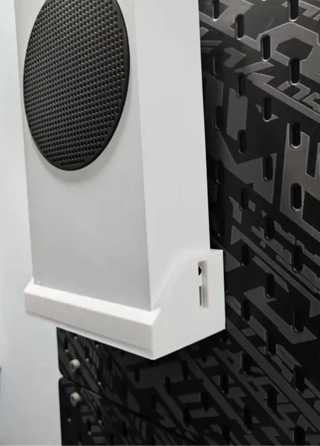 Навесной держатель для Xbox Series S на IKEA SKADIS - Фото 1 Навесной держатель для Xbox Series S на IKEA SKADIS - изображение 1