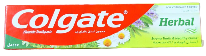 Зубна паста Colgate Лікувальні трави, 125 мл - Фото 1 Зубна паста Colgate Лікувальні трави, 125 мл - зображення 1
