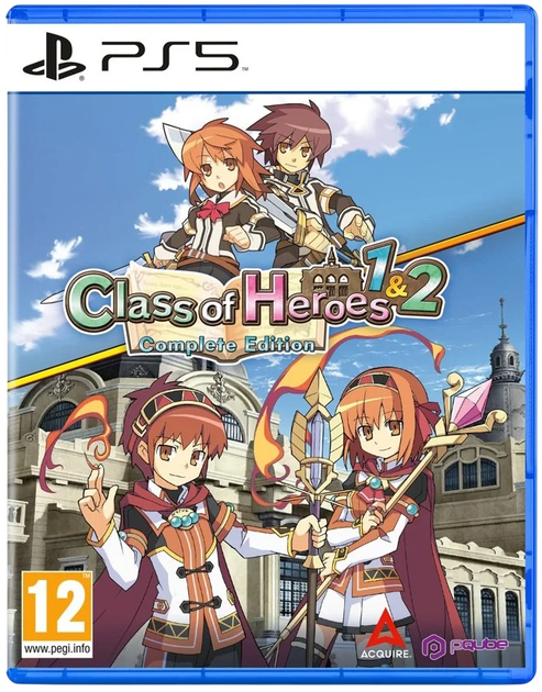 Gra PS5 Class of Heroes 1+2 (Blu-ray płyta) (5060690796978) - obraz 1