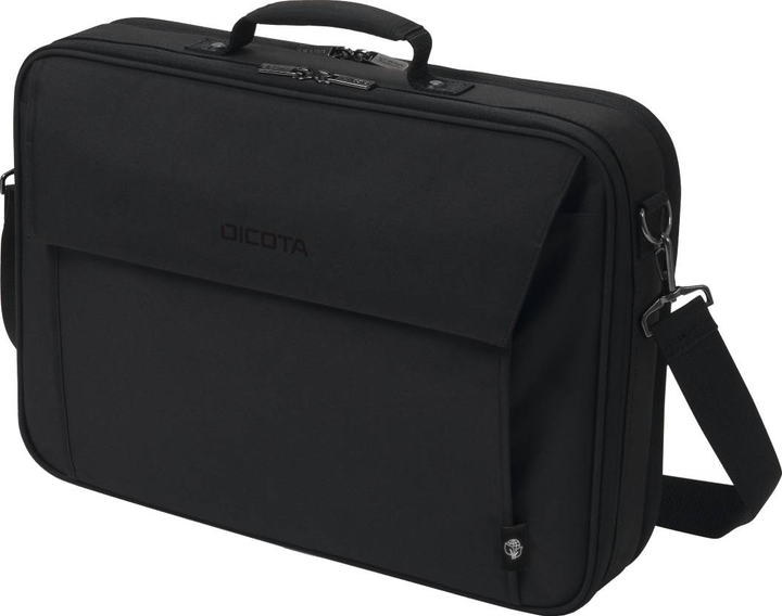 Сумка для ноутбука Dicota Eco Multi Plus BASE 14-15.6" Чорна (D30491-RPET) - зображення 1