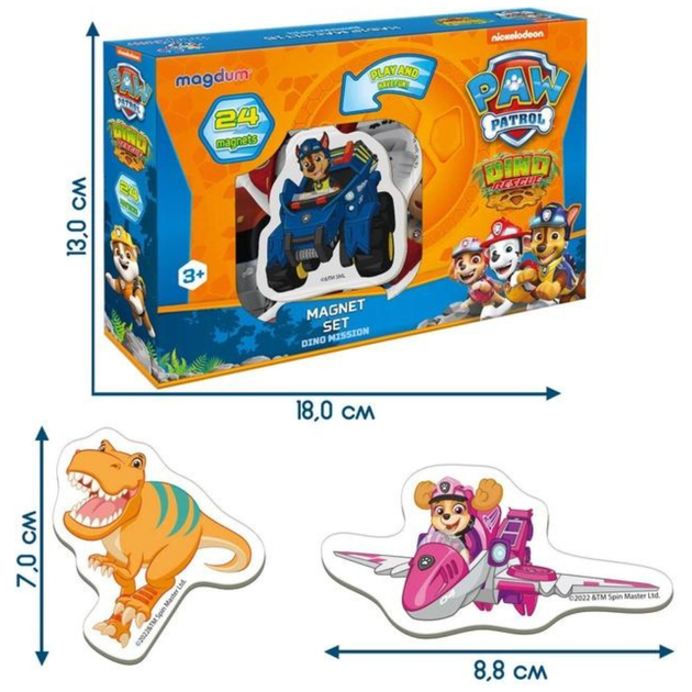 Zestaw zabawek Magdum Psi Patrol Dino (4820215153911) - obraz 4