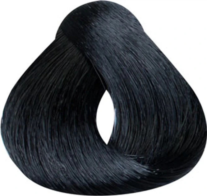 Крем-краска для волос Inebrya Color Linseed Oil and Aloe Vera 1 Pure Black 100 мл - изображение 2