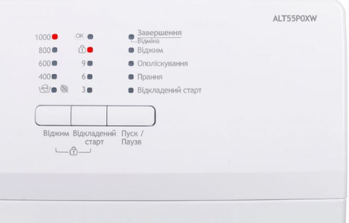 Пральна машина Altus ALT55P0XW - изображение 6