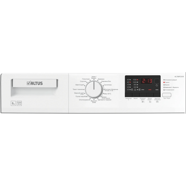 Пральна машина Altus ALT86P2XW - зображення 2