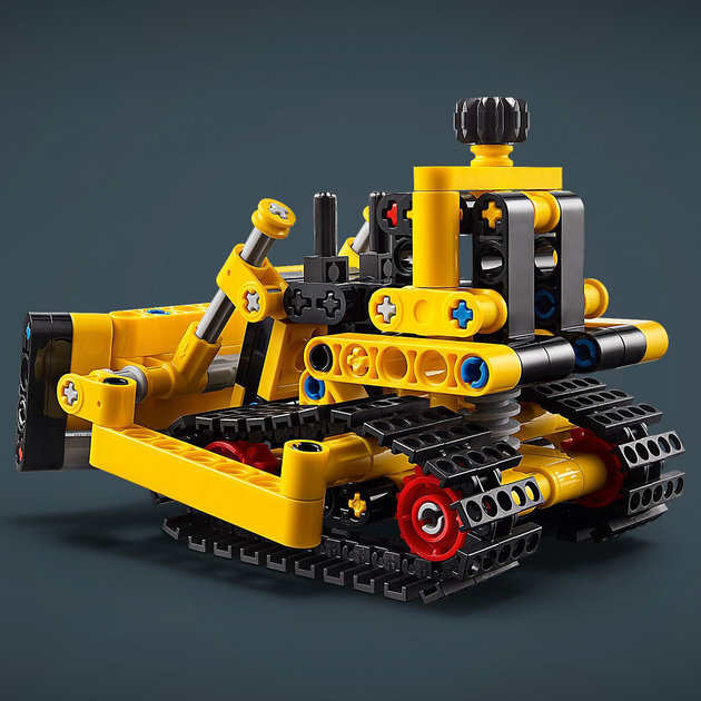 Zestaw klocków LEGO Technic Buldożer do ciężkich prac 195 elementów 4 szt (42163) - obraz 5