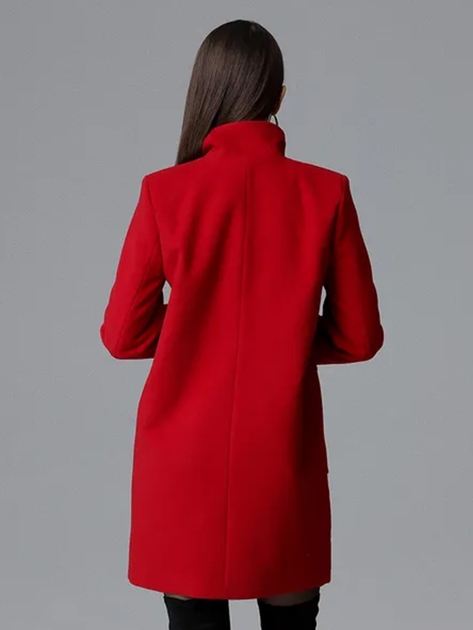 Płaszcz damski elegancki Figl M623 XL Czerwony (5902194357234) - obraz 2