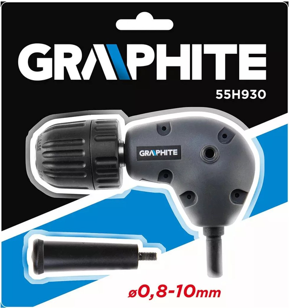 Кутовий патрон для дрилі Graphite 55H930 (5902062689306) - зображення 2