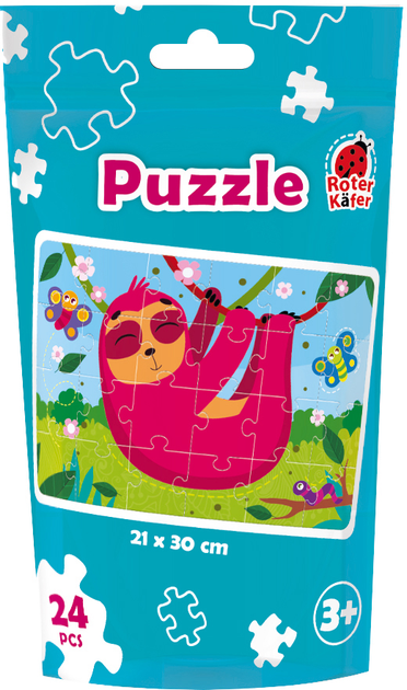 Puzzle Roter Kafer Leniwiec (RK1130-04) (5903858960630) - obraz 1