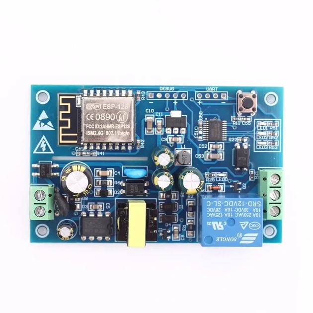 Релейный модуль Wi-Fi ESP8266, 220В Wifi реле, переключатель дистанционного управления - Фото 3 Релейный модуль Wi-Fi ESP8266, 220В Wifi реле, переключатель дистанционного управления - изображение 3
