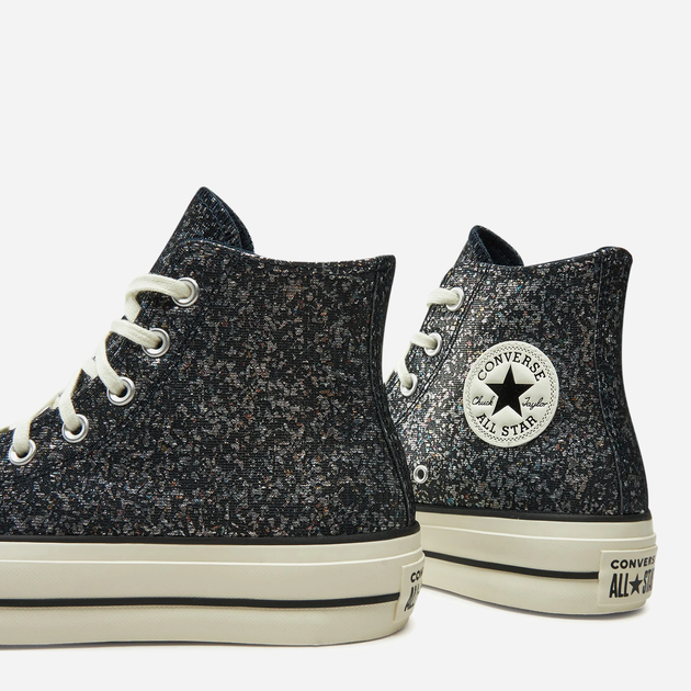 Женские кеды высокие Converse Ctas Lift Hi A09551C 37 (6.5US) 23.5 см Черные (194435165929) - изображение 3
