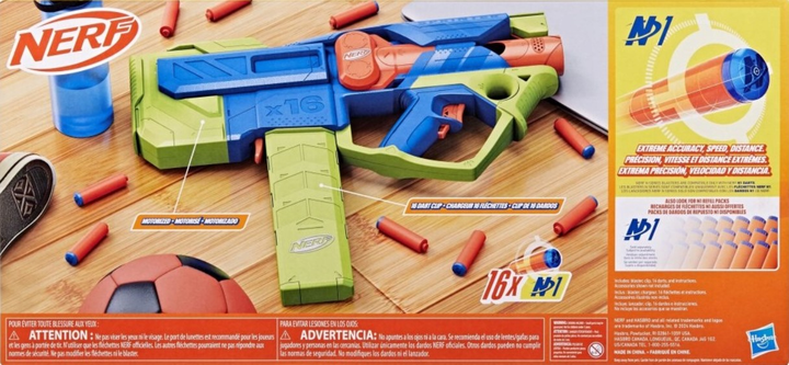 Blaster Hasbro Nerf N Series Sprinter + strzały F8625 (5010996260765) - obraz 6