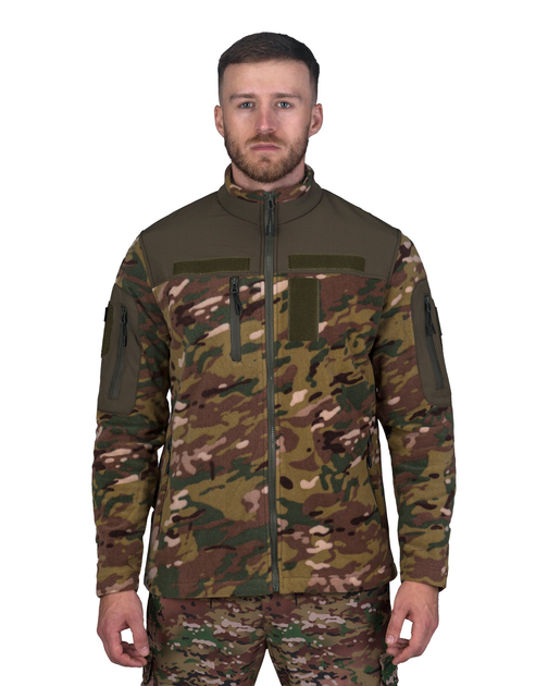 Кофта флисовая BEZET Soldier камуфляж - XL - изображение 1