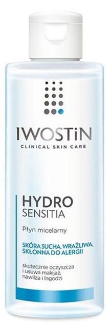 Płyn micelarny Iwostin Hydro Sensitia łagodzący do demakijażu 215 ml (5902502853311) - obraz 1