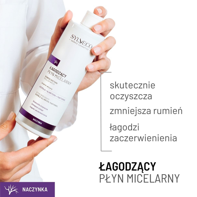 Płyn micelarny Sylveco Dermo Cosmetics Naczynka łagodzący 400 ml (5902249019568) - obraz 2