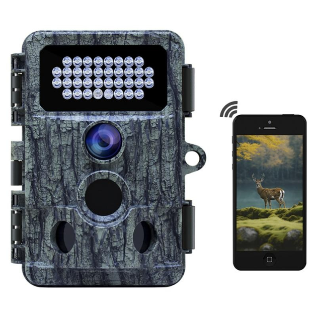 Камера фотоловушка 48MP/2.7K 80° с датчиком PIR и триггером 0.4 сек Redleaf RD4049 - изображение 5
