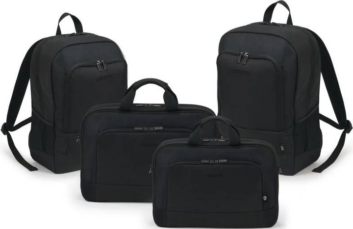Torba na laptopa Dicota Eco Top Traveller BASE 13-14.1" Czarny (D31324-RPET) - obraz 6