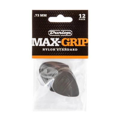 Медиатор Jim Dunlop Max-Grip Nylon Standard Pick .73mm 12 шт. (449P.73) - изображение 3