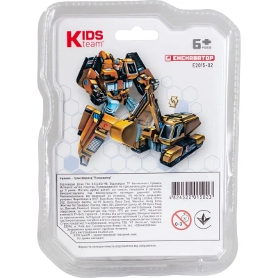 Трансформер Kids Team Экскаватор (E2015-02) - изображение 5