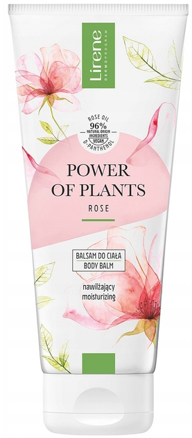 Zestaw kosmetyków do pielęgnacji Lirene Power of Plants Róża Krem do twarzy liftingujący 50 ml + Balsam nawilżający do ciała 200 ml (5900717730014) - obraz 2