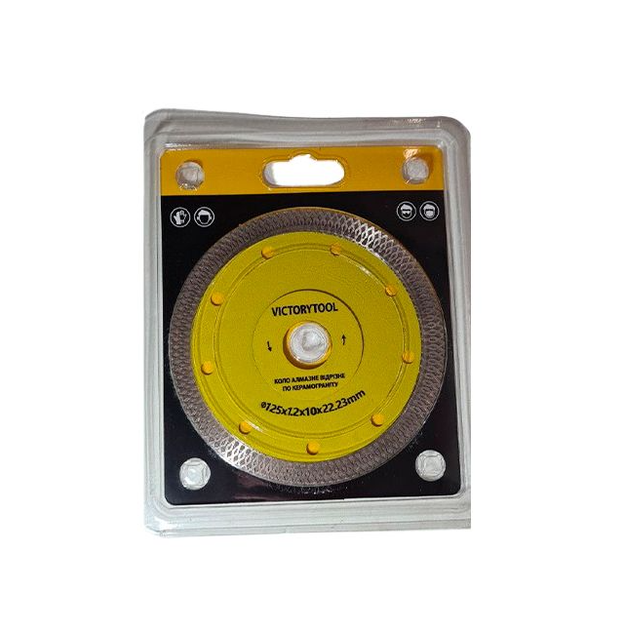 Алмазний диск VICTORYTOOL 125 мм 125х1,2х22,23 (125100) - зображення 2