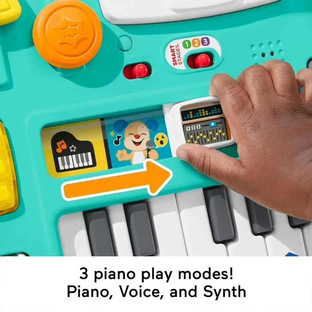 Интерактивный развивающий детский стол диджея Fisher-Price (HTK83 Интерактивный развивающий детский стол диджея Fisher-Price (HTK83