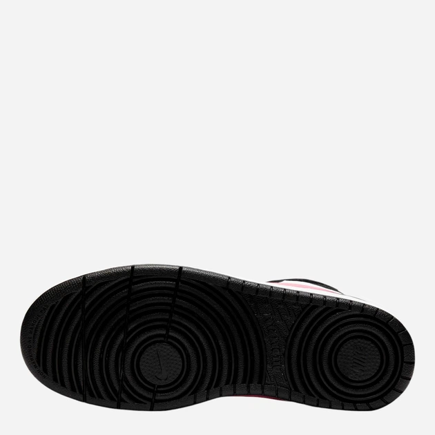 Підліткові високі кеди для дівчинки Nike Court Borough Mid 2 (Gs) CD7782-005 39 (6.5US) Чорні (194953181241) - зображення 6