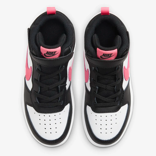 Детские высокие кеды для девочки Nike Court Borough Mid 2 CD7783-005 30 Черный/Белый (194953181388) - Фото 5 Детские высокие кеды для девочки Nike Court Borough Mid 2 CD7783-005 30 Черный/Белый (194953181388) - изображение 5