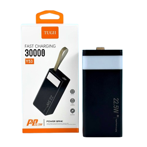 Портативный аккумулятор Power Bank WUW-TUGII Y53 30000mAh PD22.5W